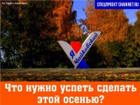 Что нужно успеть сделать этой осенью?