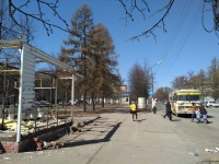 В Чайковском снесли остановочный комплекс